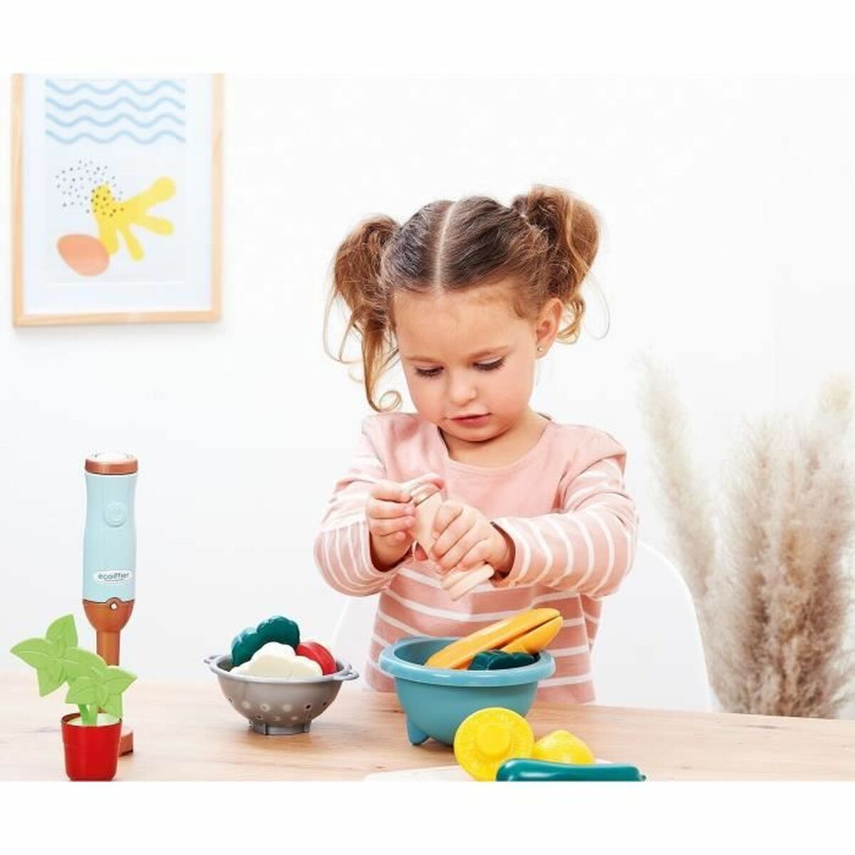 Set de feluri de mâncare Ecoiffier Delicious